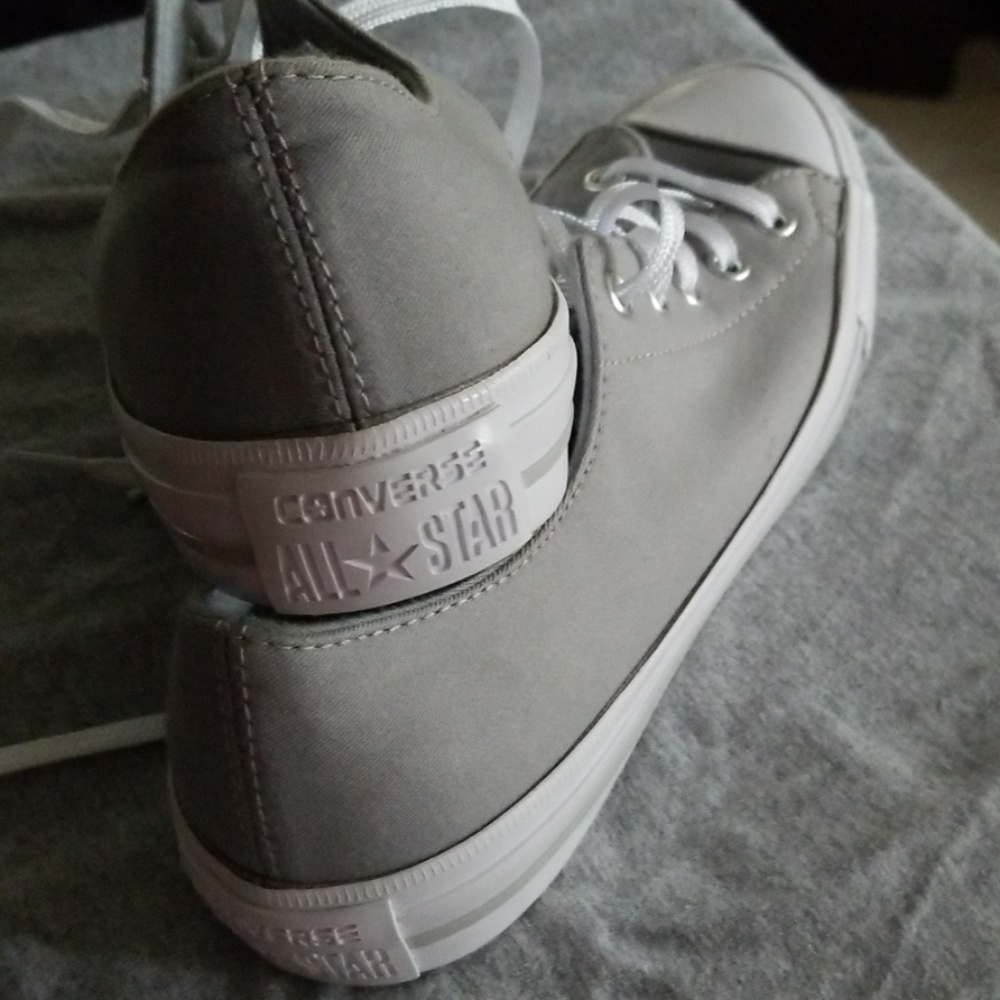 NEW gray Converse All-Star sneakers
